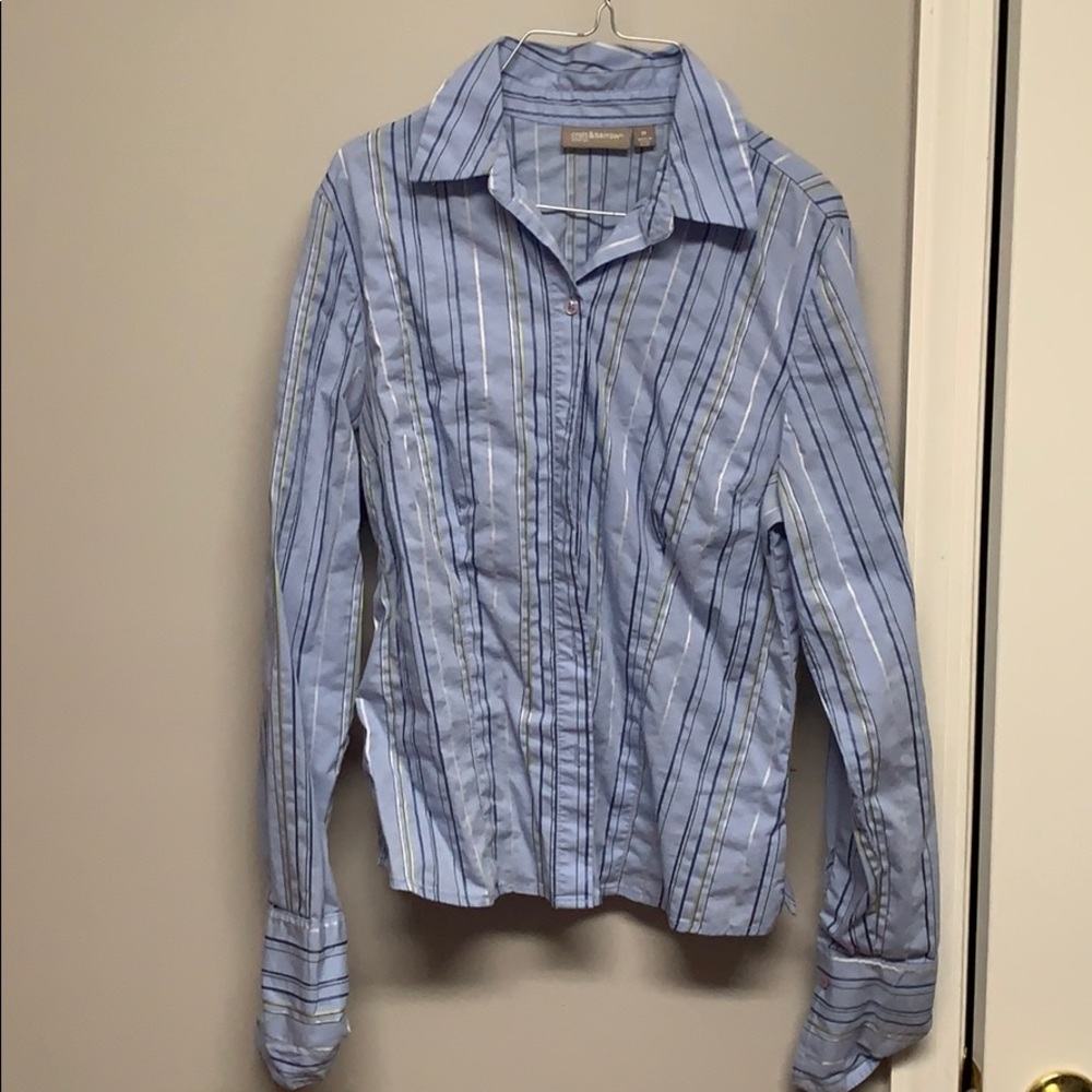Striped Button Down Shirt